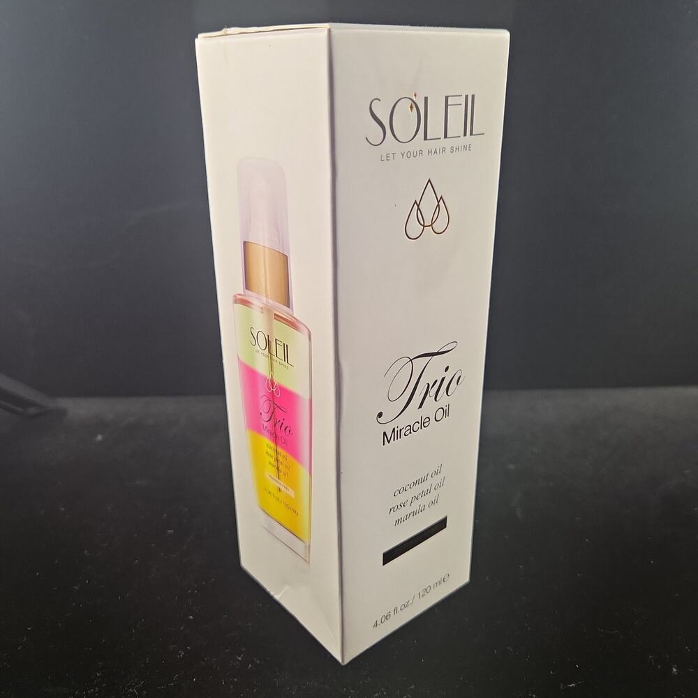 SOLEIL Trio Miracle Oil Coconut Rose Marula Hair Oil